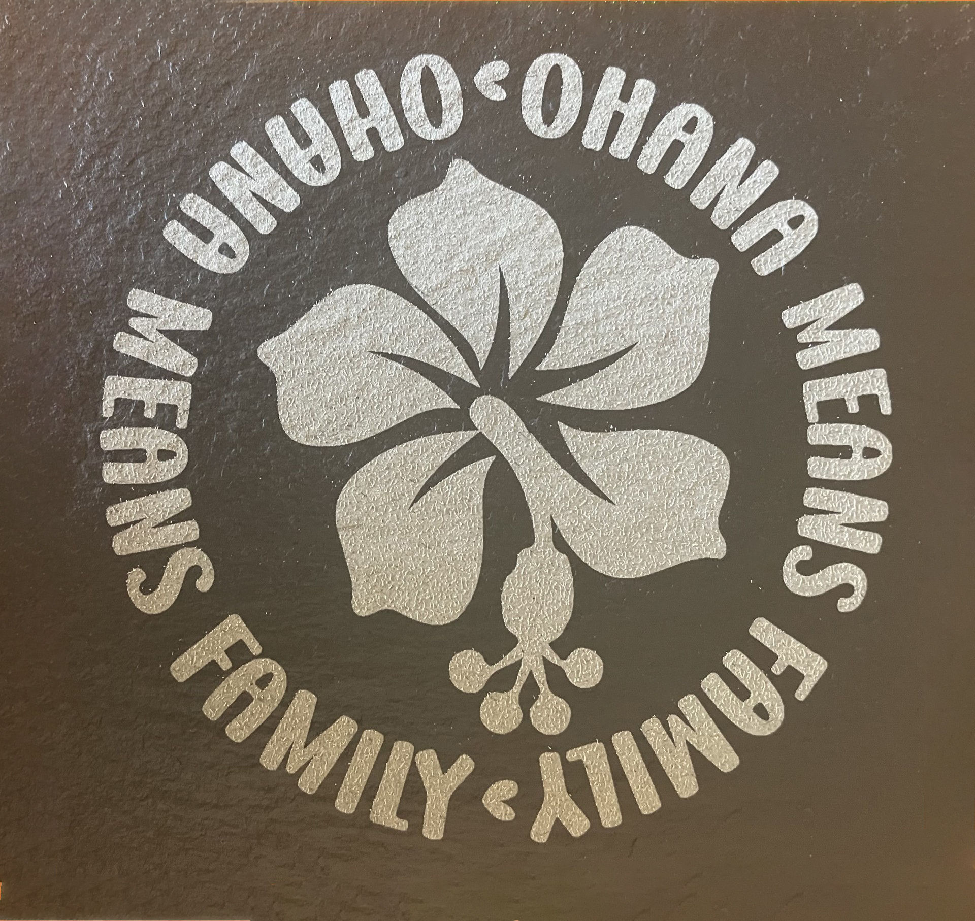 Island Bloom – 4pc Slate Coaster Set
