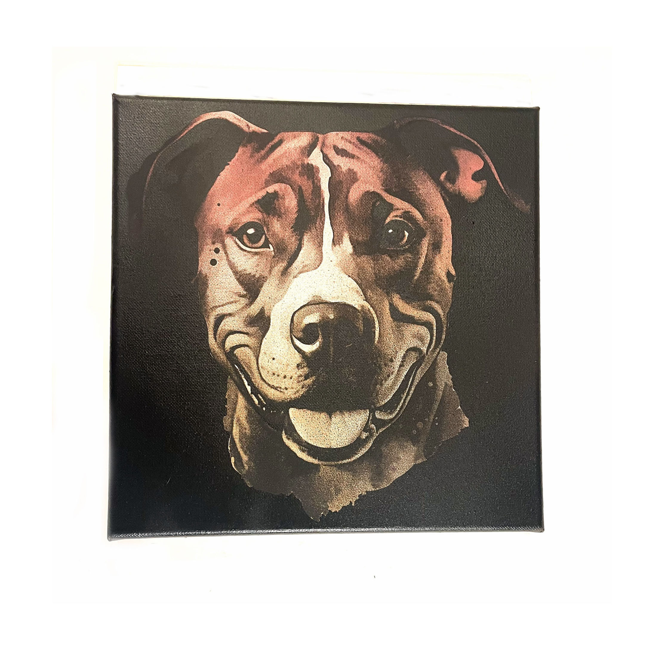 Smiling Companion Canvas-Pet Wall Art