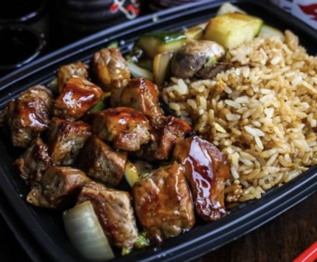 Arranged Food and Objects