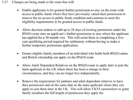 [#196 BNO Visa 放寬 Dependent 及 30個月簽證人士條件]