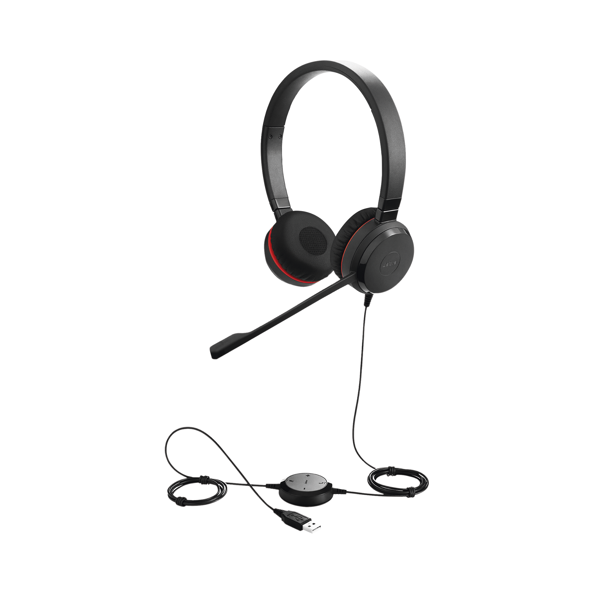 Jabra Evolve 30-DUO-UC con conexión USB / 3.5mm, con cancelación de ruido
