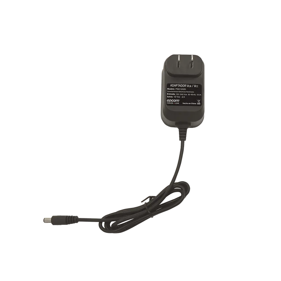 Miniatura: Adaptador de Pared de 12Vcc Regulada/ 2Amp/ Volt Entrada 100-240VCA cable 96cm