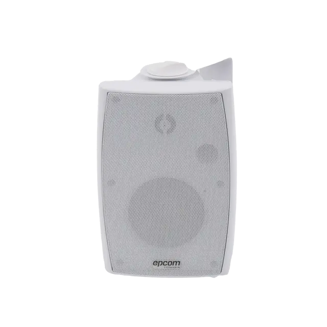 Miniatura: EPCOM PROAUDIO  SF-774HW Altavoz de Pared de 2 vías | Woofer 4in + 1.5in | 2.5W - 20W | Para Sistemas 70/100V y 8 ohms | Mate