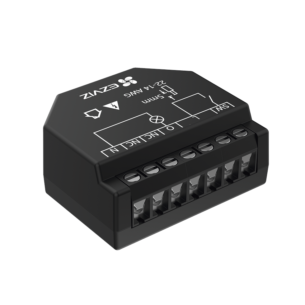 Relevador WiFi ideal para control de iluminación 1 Salida para un Apagador