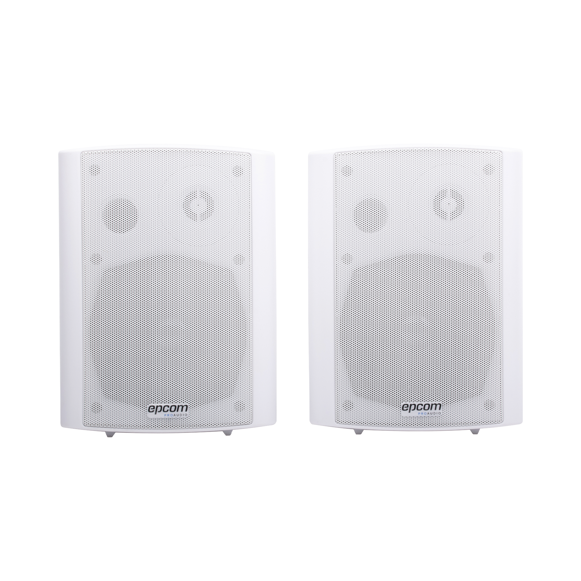 EPCOM PROAUDIO SF-775AW Altavoces Amplificada de Montaje en Pared 5"+1.5" | RMS 20W@8ohms y Pasivo 20W | Material ABS | Reja