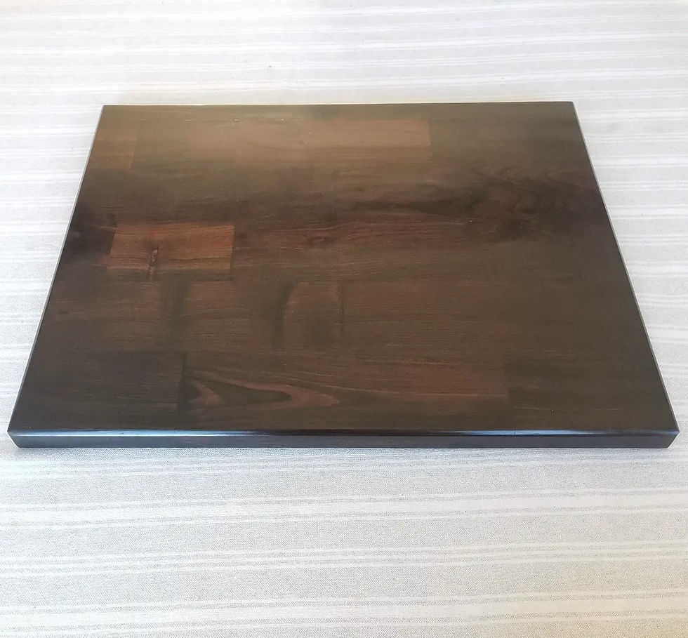 Arfican Blackwood Mpingo Turntable platform