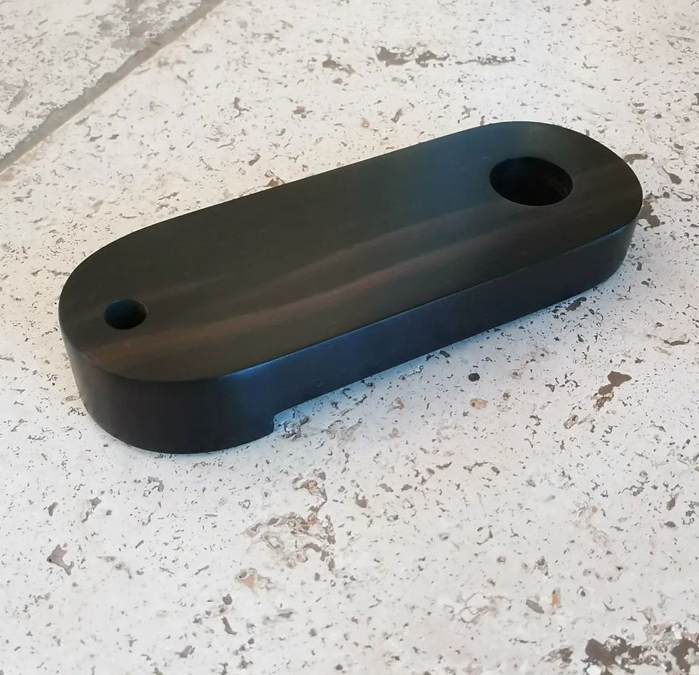 Extra long TW Acustic style ebony armboard