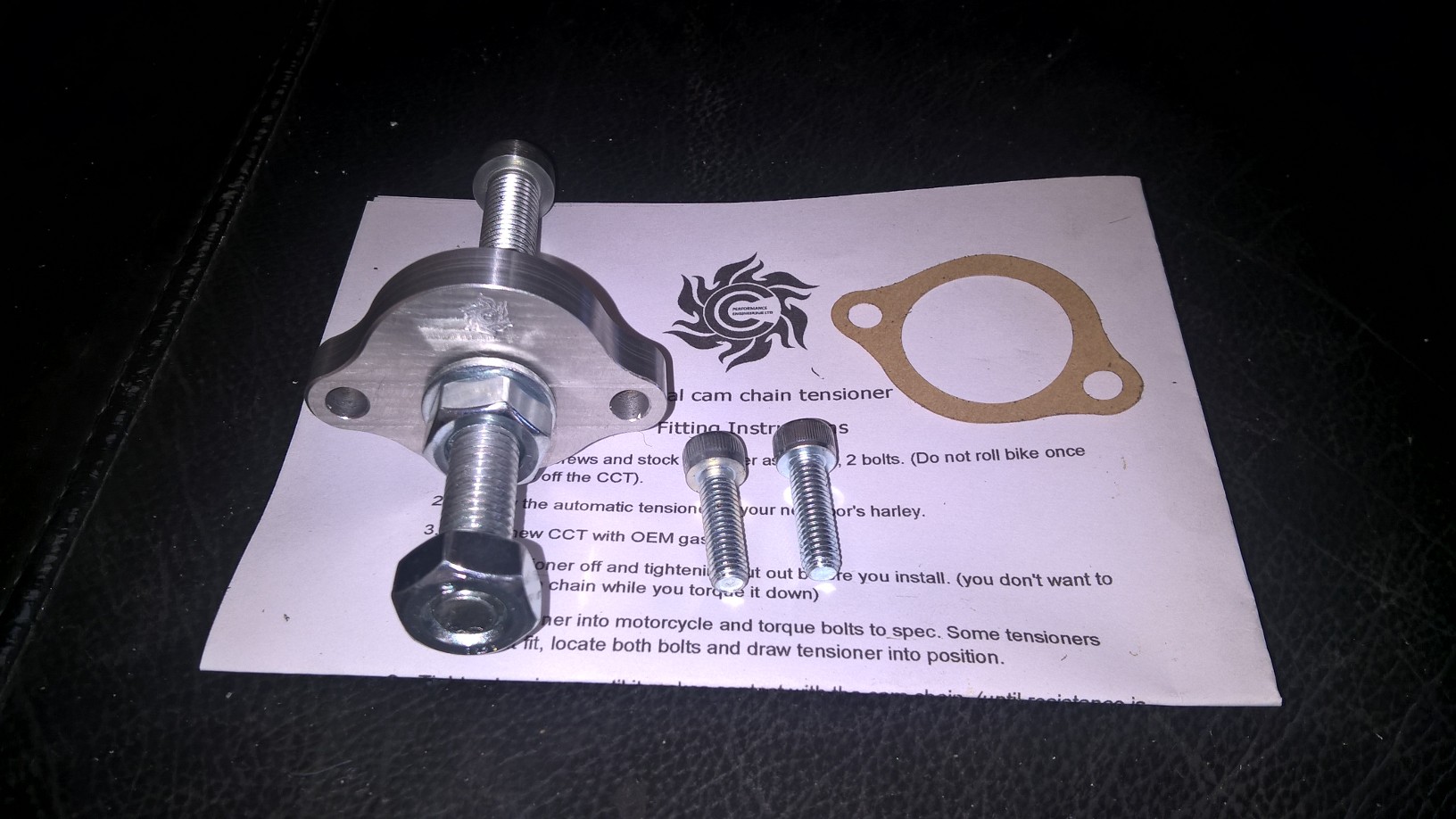 TRIUMPH MANUAL CAM CHAIN TENSIONER (2)