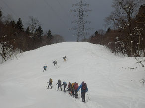 迷沢山【2月の定例山行】
