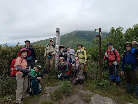 目国内岳(1220m)～前目国内岳(980.5m)【新見峠コース】ニセコ方面