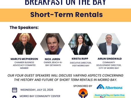 Breakfast on the Bay: Understanding Short‑Term Rentals in Morro Bay