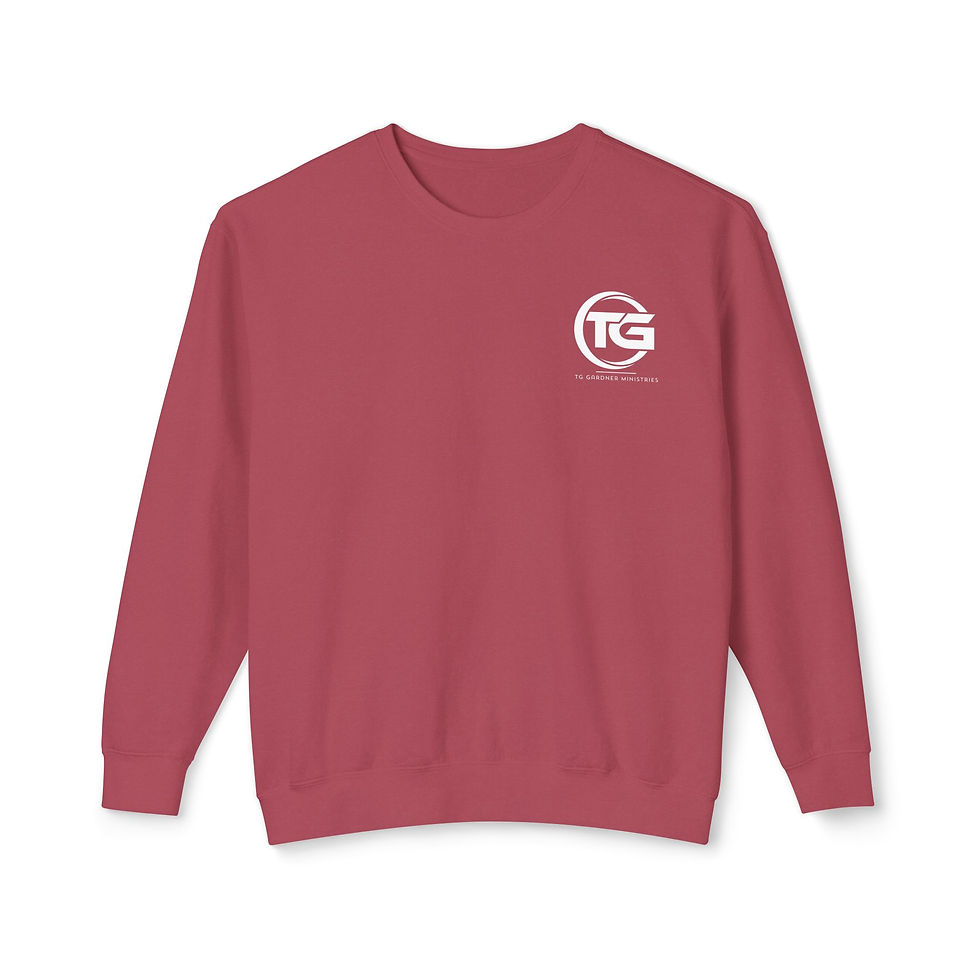 Thumbnail: Christian Lightweight Crewneck Sweatshirt - If the SON sets you FREE John 8:36
