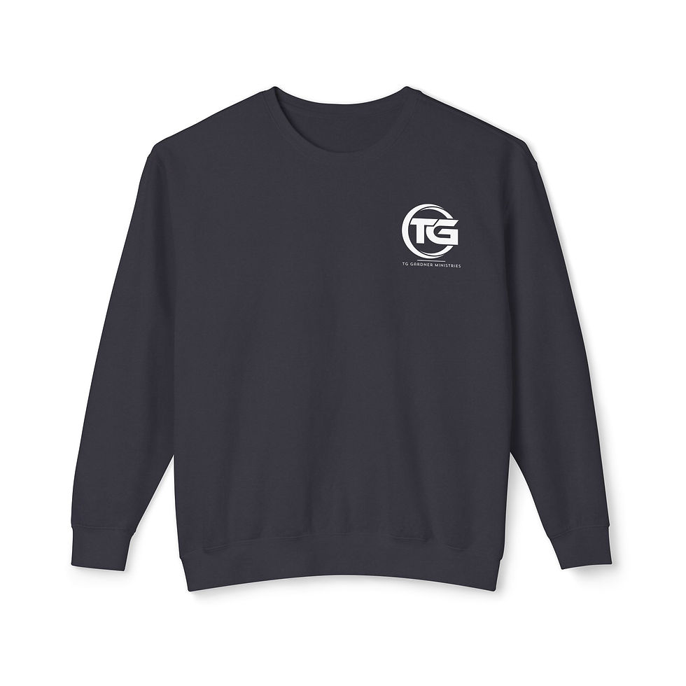 Thumbnail: Christian Lightweight Crewneck Sweatshirt - If the SON sets you FREE John 8:36
