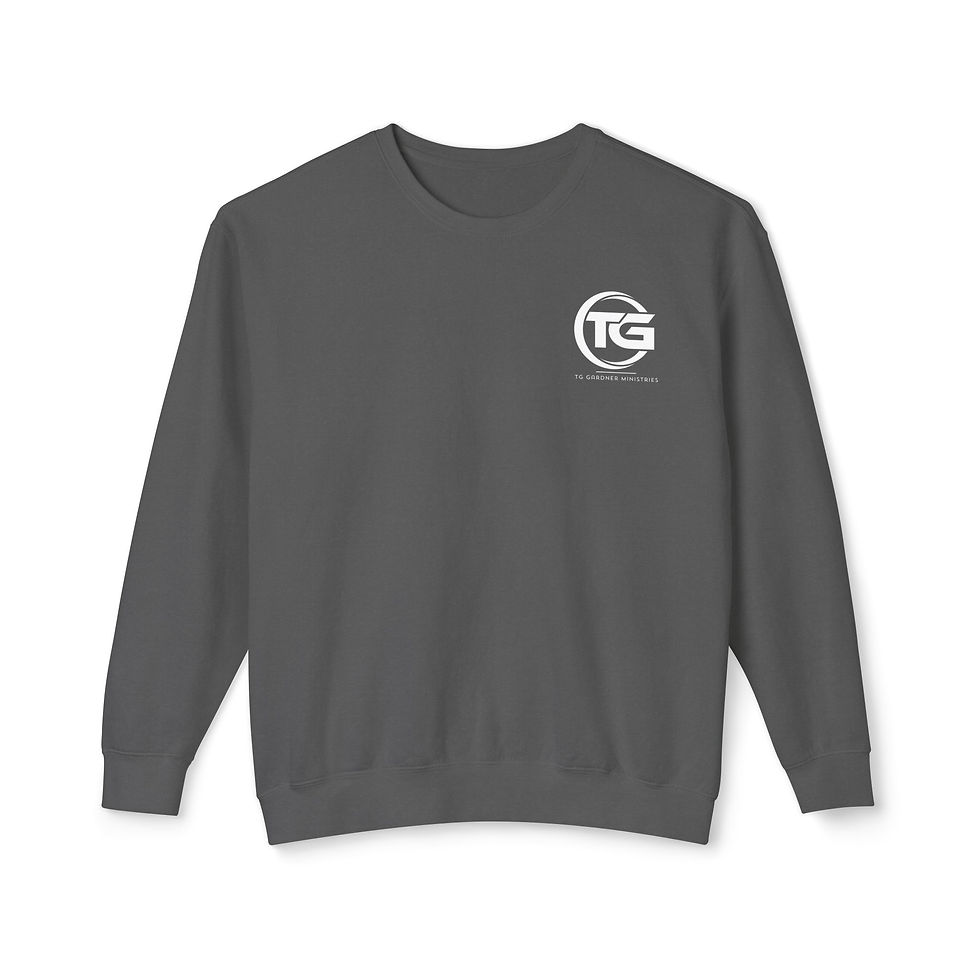 Thumbnail: Christian Lightweight Crewneck Sweatshirt - If the SON sets you FREE John 8:36