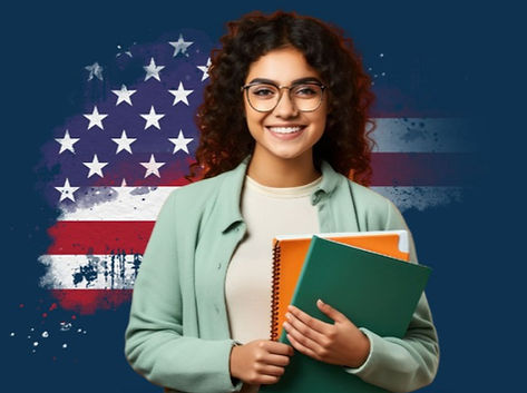 Study English or at a college in the United States.