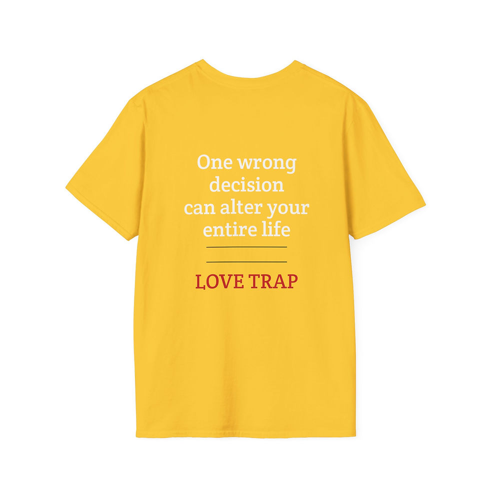 Thumbnail: Bookworm Love Trap Unisex T-Shirt