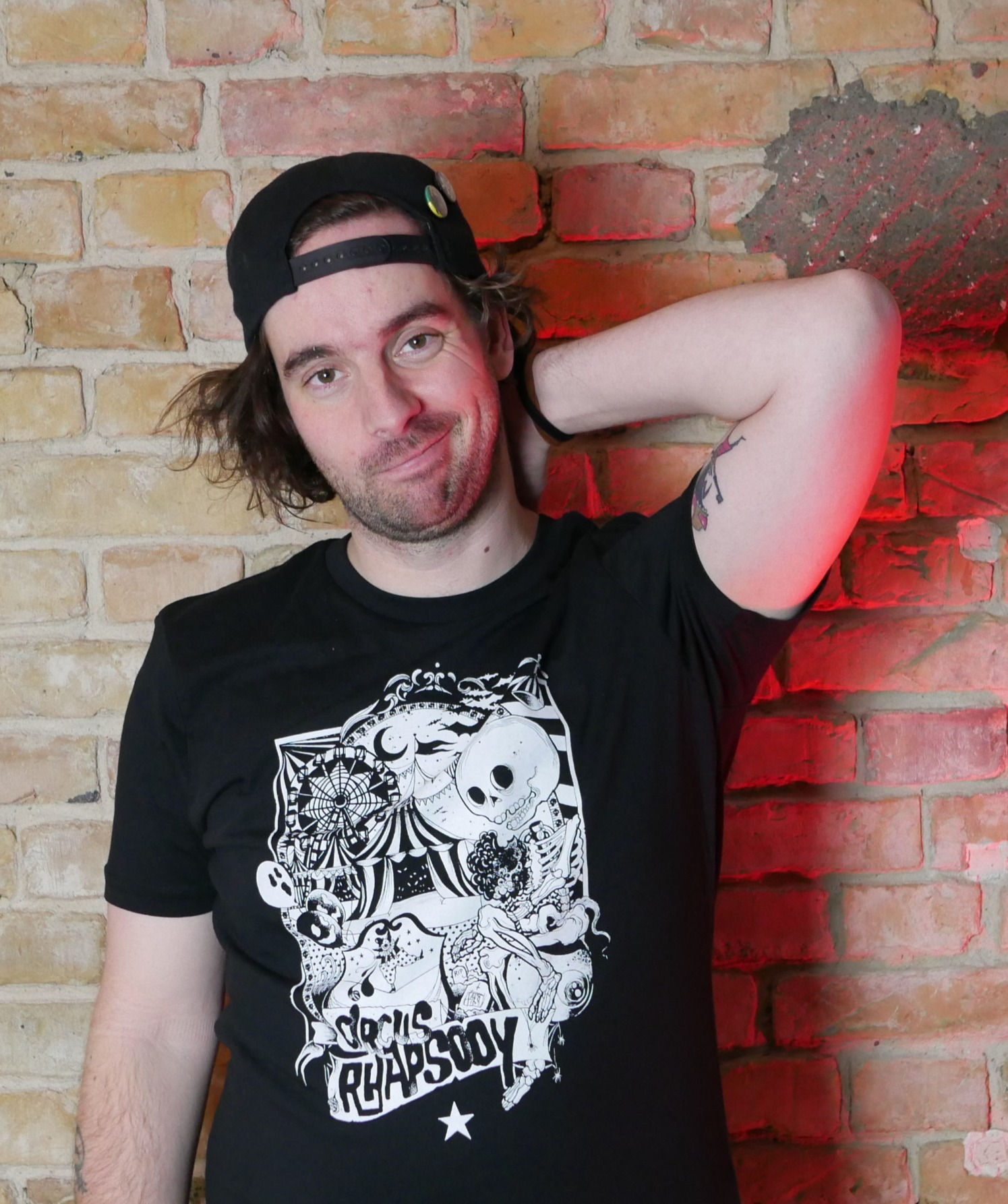 T- Shirt schwarzweiß