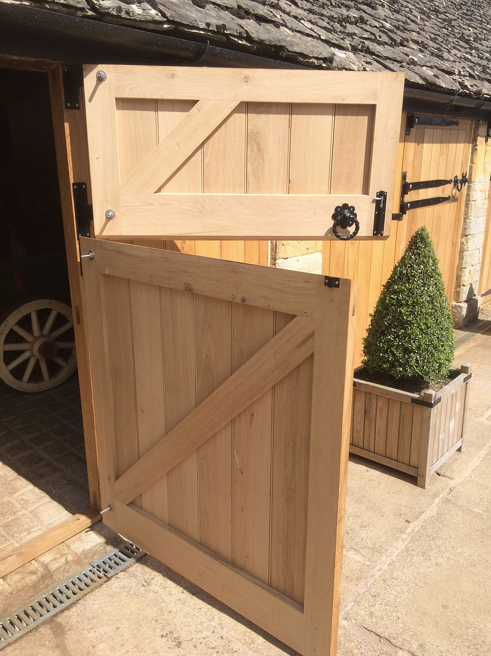 Traditional oak joinery in the south west