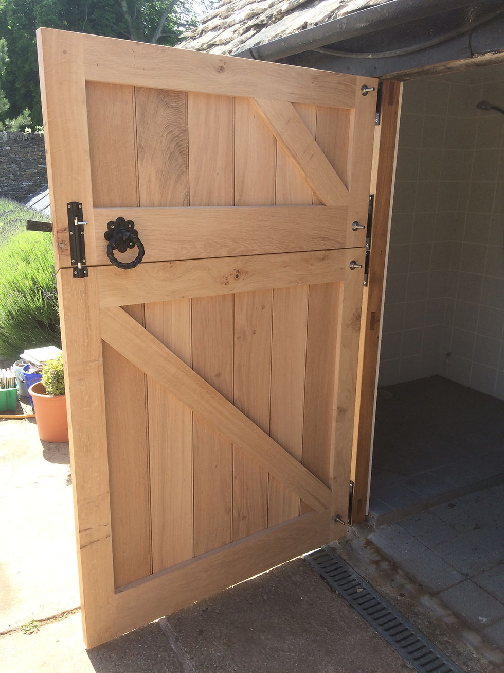Traditional oak joinery in the south west