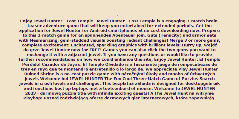 https://jewelhunter.pl