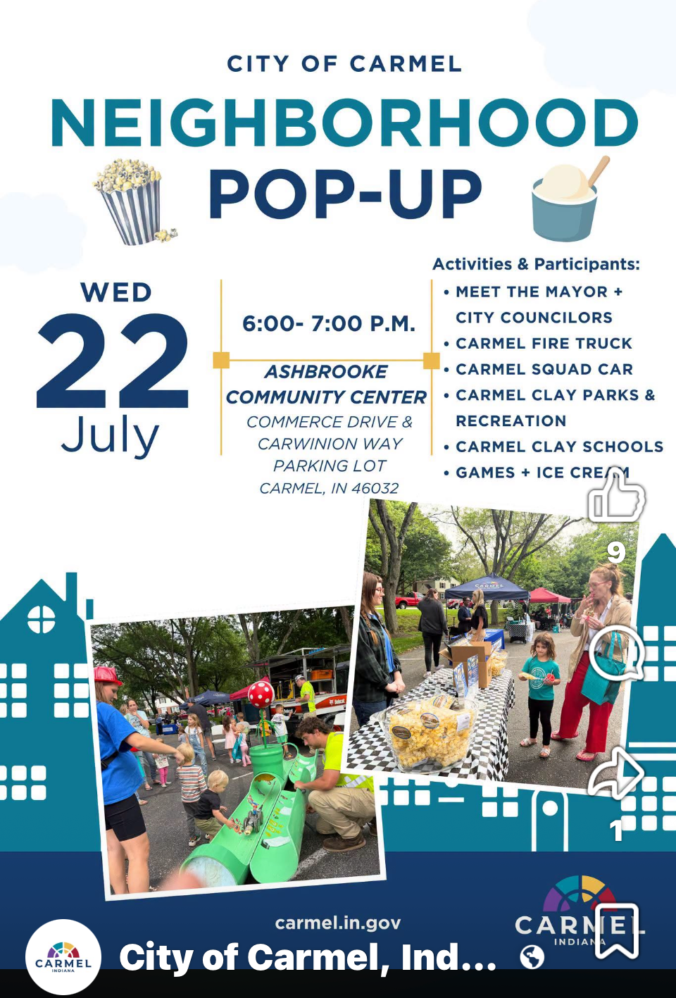 GREAT NIGHT FOR ICE CREAM TOMORROW!