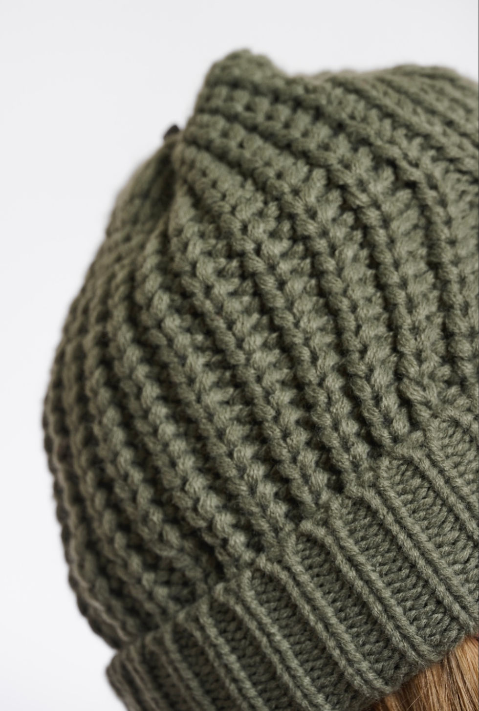 Thumbnail: Rino Aaf beanie hat with detachable Pom Pom 