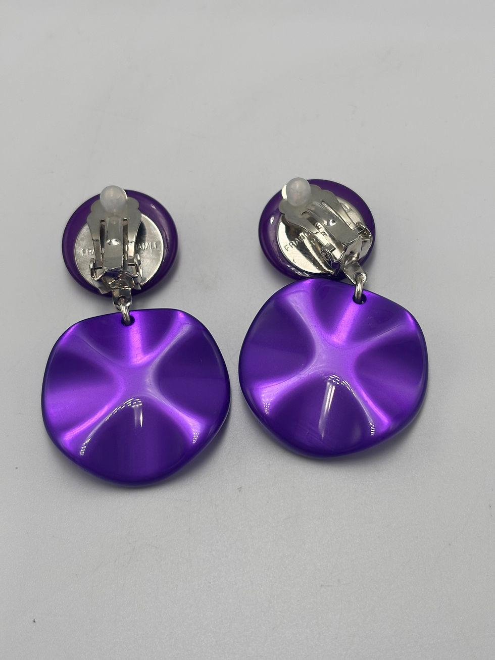Thumbnail: Francine Bramli Venus clip earrings 