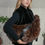 Thumbnail: Nooki Sasha slouch faux fur bag