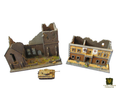 Schoonard Hotel & Church at Oosterbeek - Finished