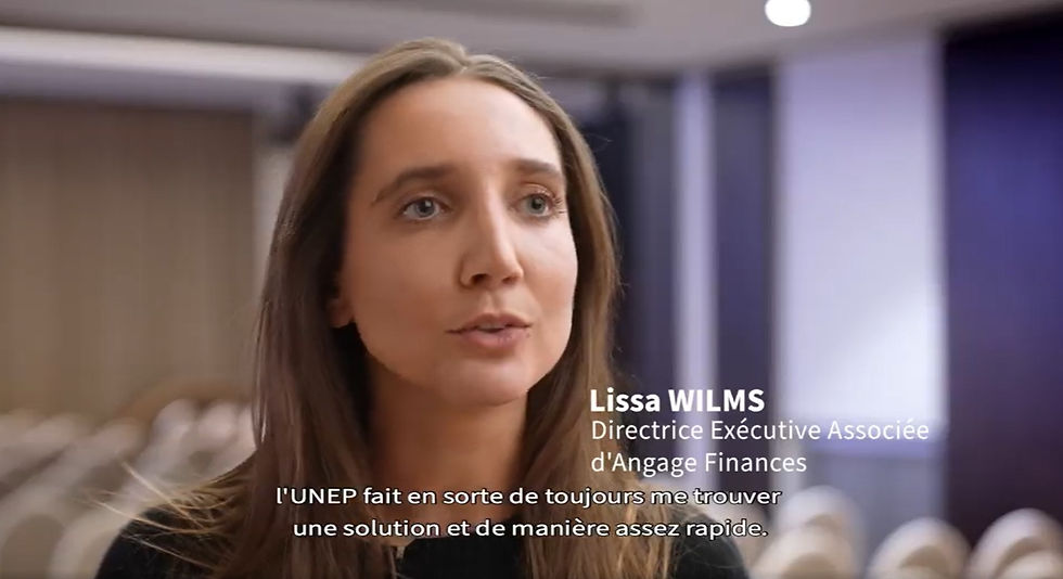 Interview de Lissa Wilms sur les services apportés par l'UNEP au quotidien dans le métier de la gestion de patrimoine