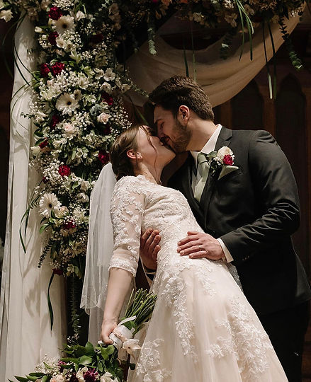 Wedding and floral arch