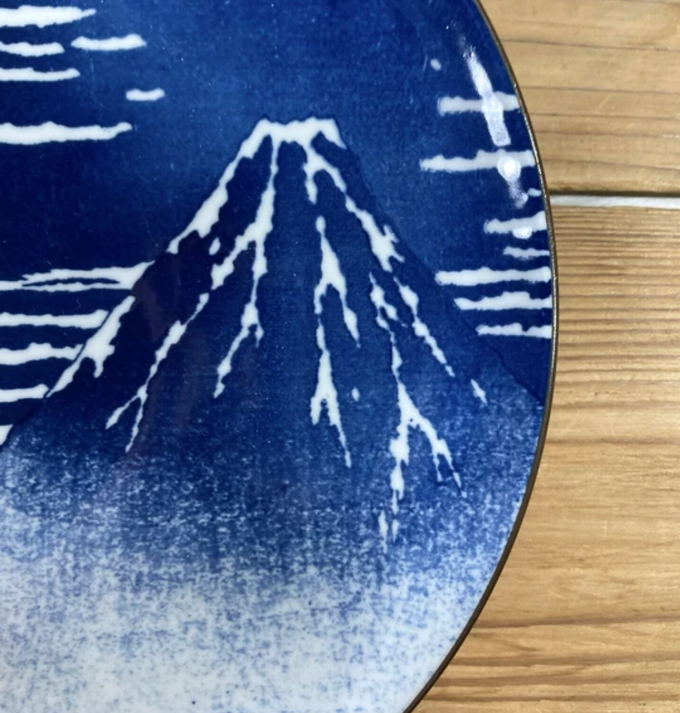 Thumbnail: Kaifū Kaisei 8.0 Plate - Hokusai’s Thirty-Six Views of Mount Fuji