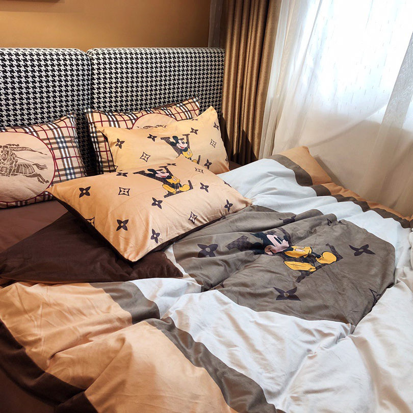 Thumbnail: Home Fashion Printing Four-piece Bedding