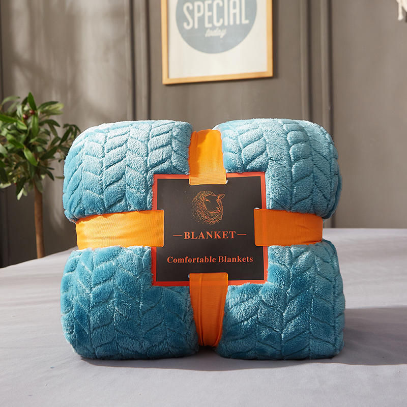 Thumbnail: Solid Color Short Plush Blanket