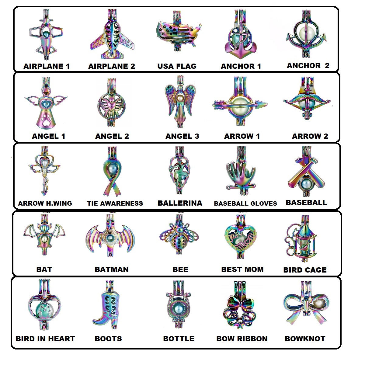NEW!!! RAINBOW CAGES