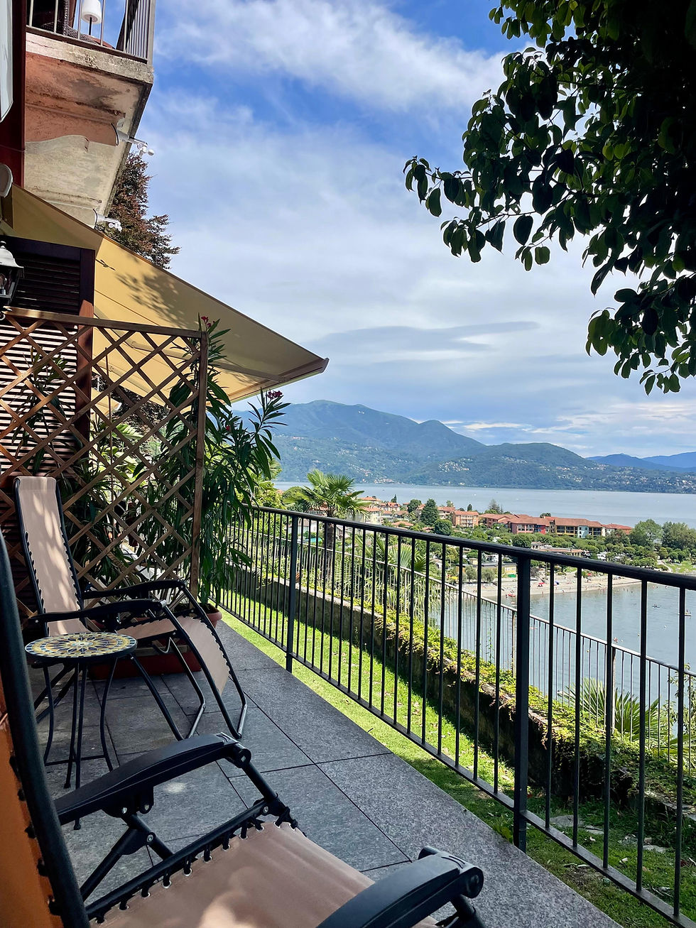 Zimmer mit Seeblick Cannero Lago Maggiore
