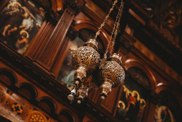 Christening photography London church decorations