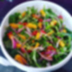 Spanish style orange salad
