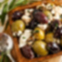 Marinated Olives with Feta Cheese