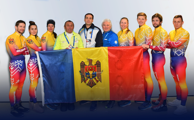 Biathlon Federation of the republic of Moldova Photo of whole team