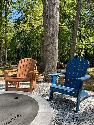 Swan Creek Retreat NC outdoor space fire pit.jpeg
