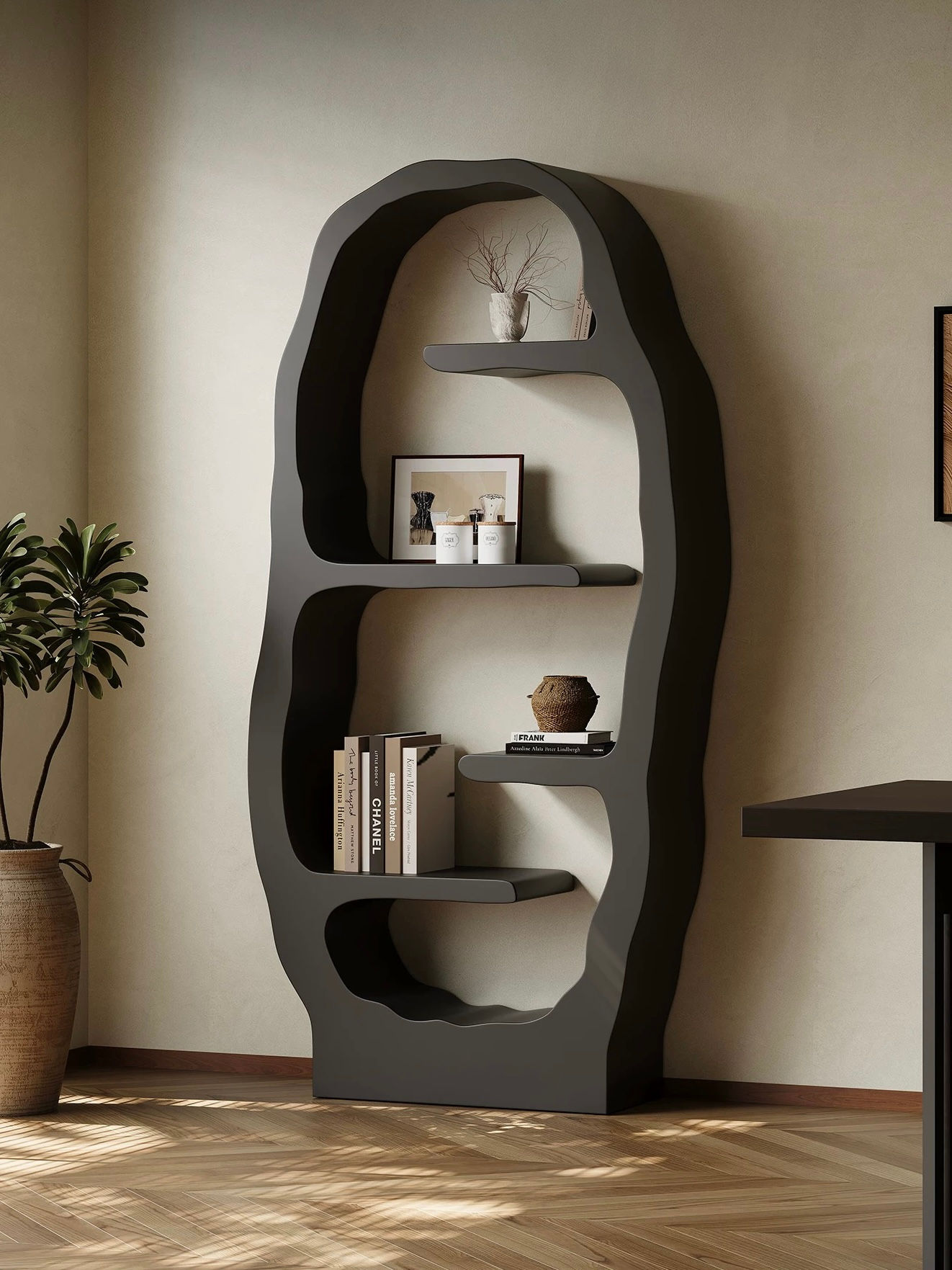 Kệ để đồ kiểu Ý bằng gỗ TU0014