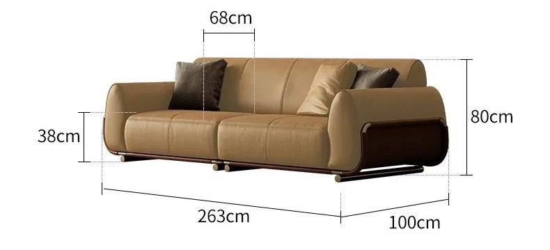 Hình thu nhỏ: Ghế sofa nhập khẩu cao cấp S006