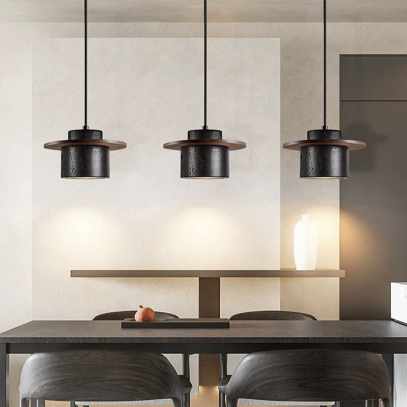 Hình thu nhỏ: Đèn thả đá minimalism STL-18