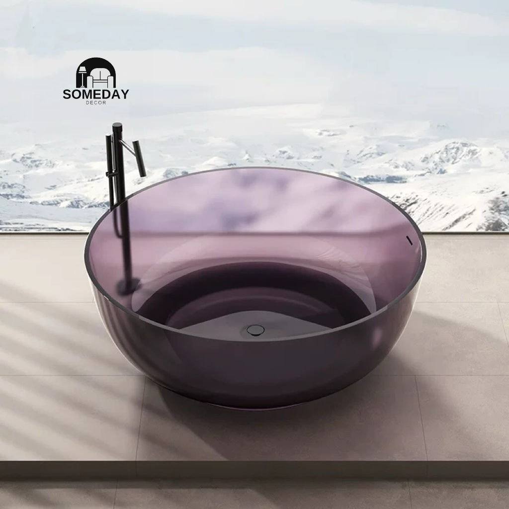 Bồn tắm trong suốt nhập khẩu B-03