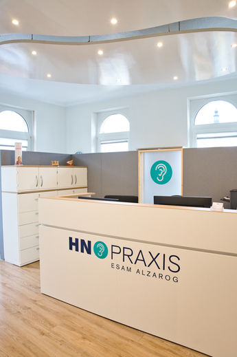 Empfang HNO-Praxis Esam Alzarog