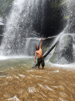 Botsu at BriBri Falls