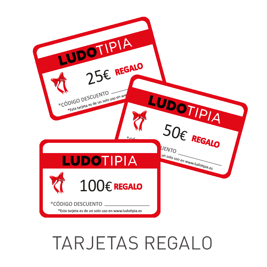 Tarjetas Regalo LUDOTIPIA