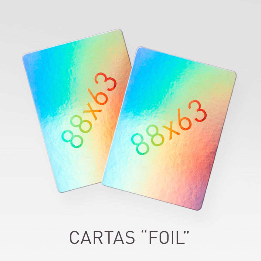 Custom foil cards