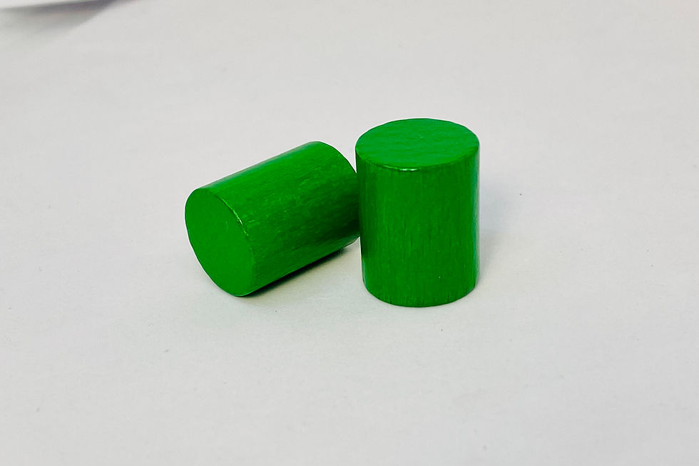 Thumbnail: Wooden Cylinders 20x15mm.